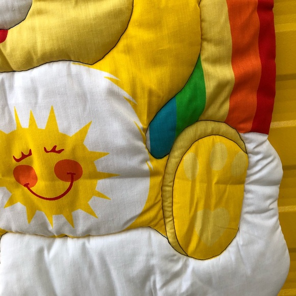 Sunshine Bear, Care Bears Quilted Tapestry - Picture 6 of 7